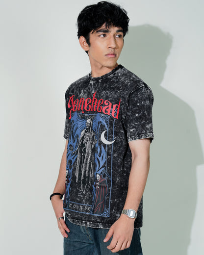 Bonehead Acid-Washed Tee